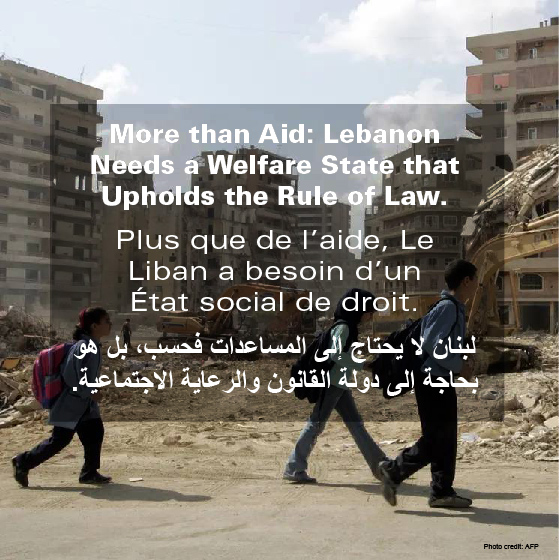 More than Aid: Lebanon Needs a...